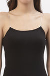 Floret Cotton Camisole (Pack of 2) - Black — thumbnail 5
